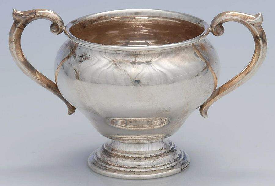16321 (Sterling, Hollowware) Mini Open Sugar Bowl by Gorham Silver-1