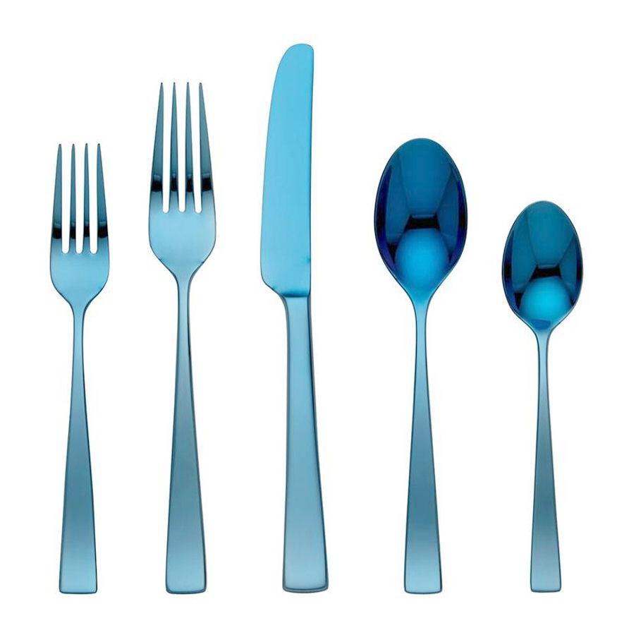 Argento-Electric Blue (Stainless) Fork by Gorham Silver-1
