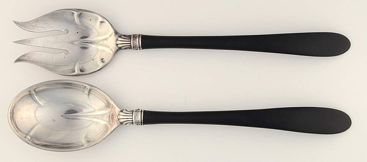 020 (Silverplate, Hollowware) (2 Pc) Hollow Handle Buffet Serving Set by Gorham Silver-1