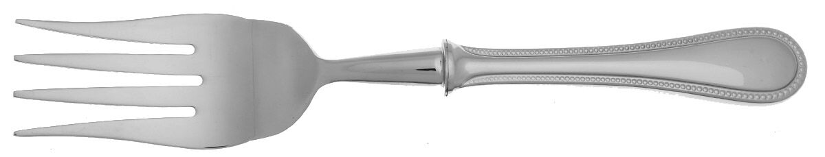 Milady (Stainless) Cold Meat Fork Large, Stainless Tines HC by Guy Degrenne-1