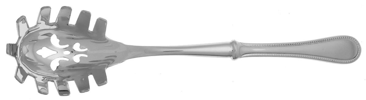 Milady (Stainless) Pasta Server with Stainless Bowl HC by Guy Degrenne-1