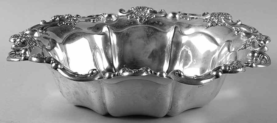 A3608 (Sterling, Hollowware) 11" Round Vegetable by Gorham Silver-1