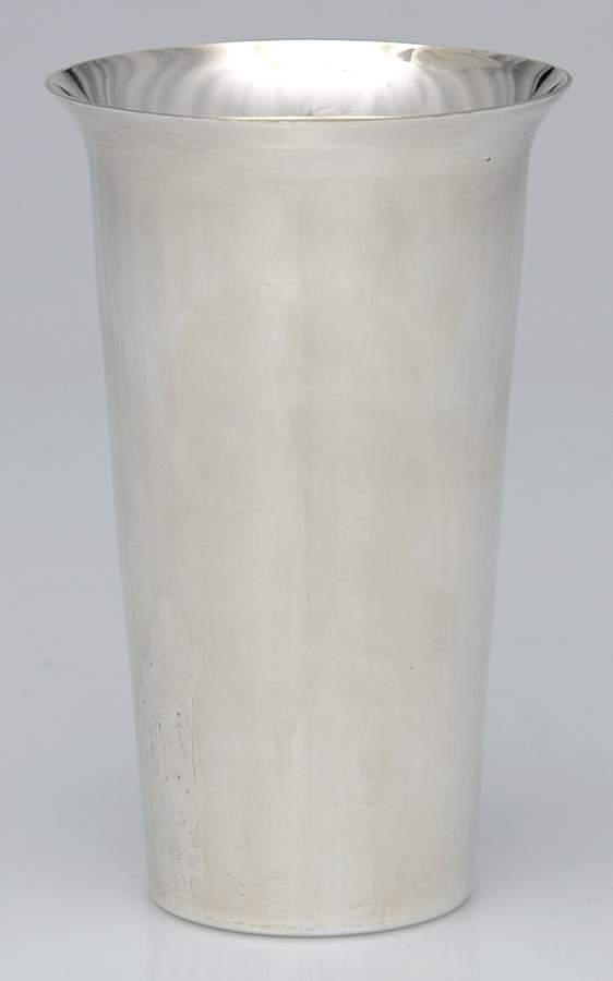 GEY6 (Silverplate, Hollowware) 14 Oz Tumbler by Gentry Silver-1