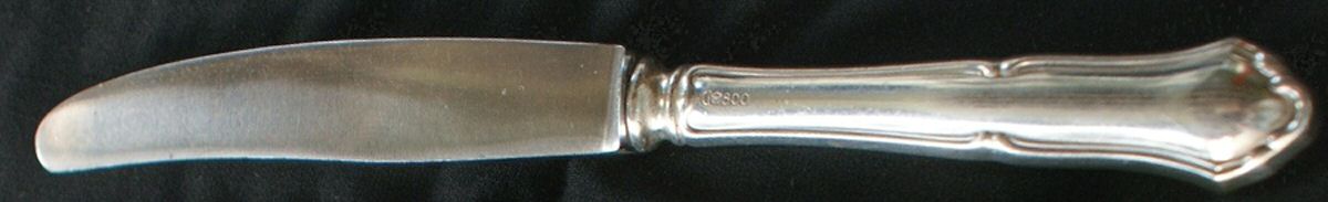 G4G1 (Silverplate) Modern Solid Knife by Garagnon-1