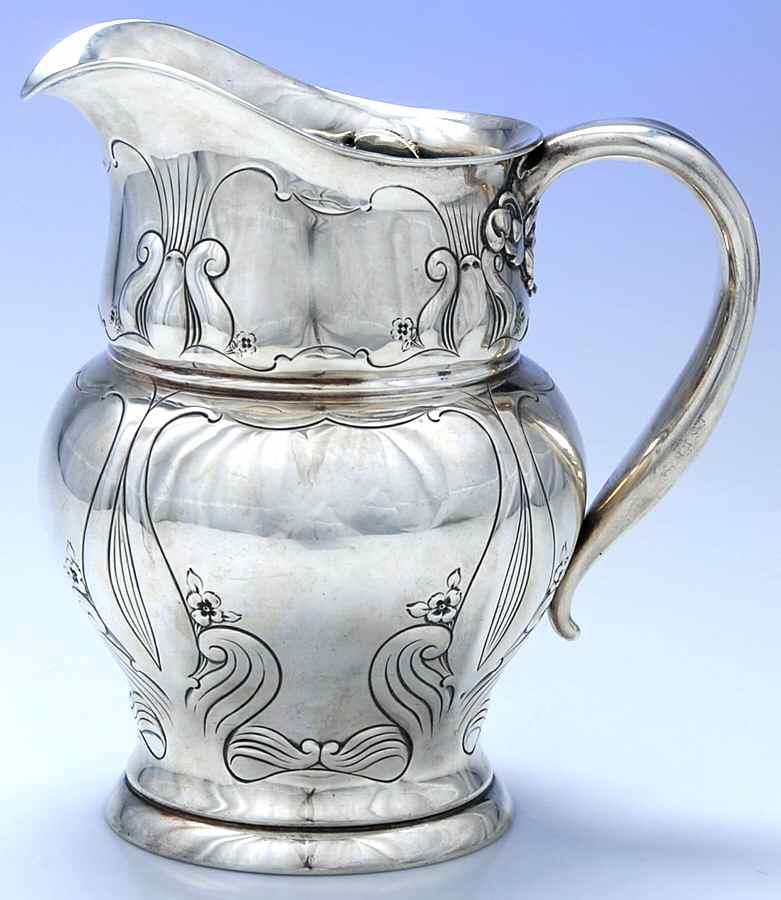A2883m (Sterling, Hollowware) 80 Oz Water Pitcher by Gorham Silver-1