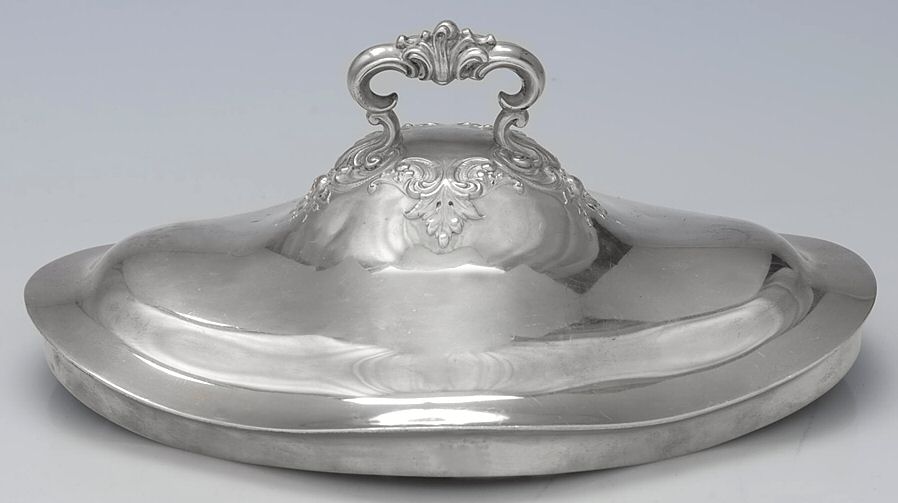A910 (Sterling, Hollowware) Lid for Tureen by Gorham Silver-1
