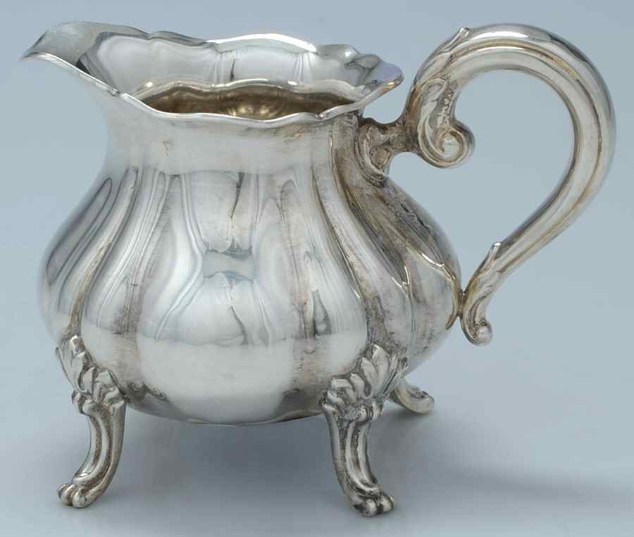 GKZ1 (Sterling, Hollowware) Creamer by Gottlieb Kurz-1