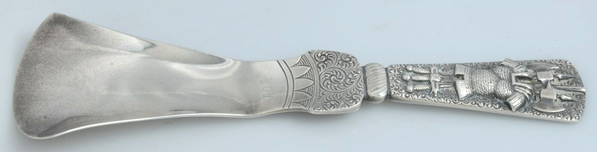 1652 (Sterling) Shoe Horn by George W Shiebler-1