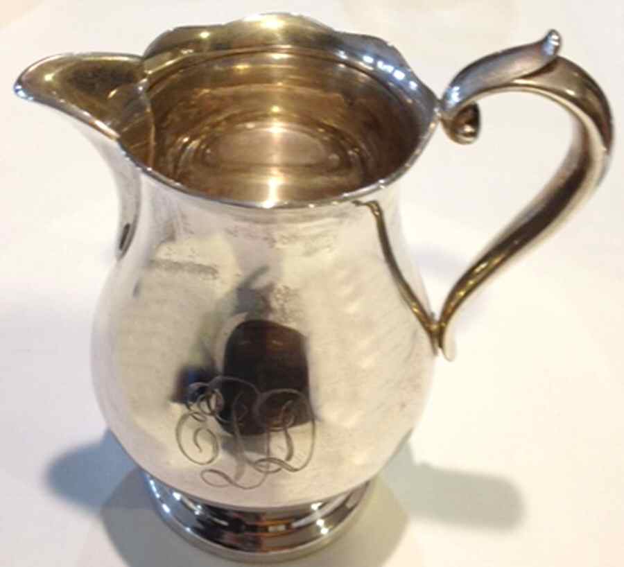 4604 (Sterling, Hollowware) Creamer by Gorham Silver-1