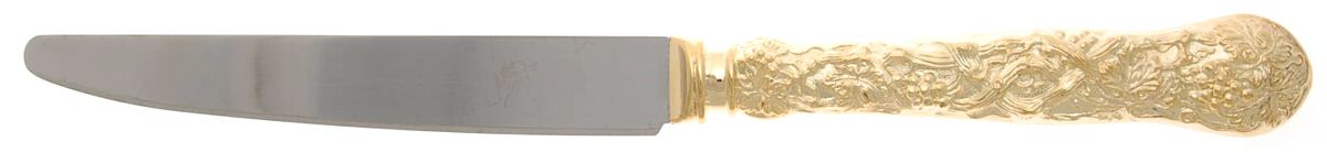 Golden Vineyard (Gold Electroplate) New French Hollow Knife with Bolster by Godinger-1