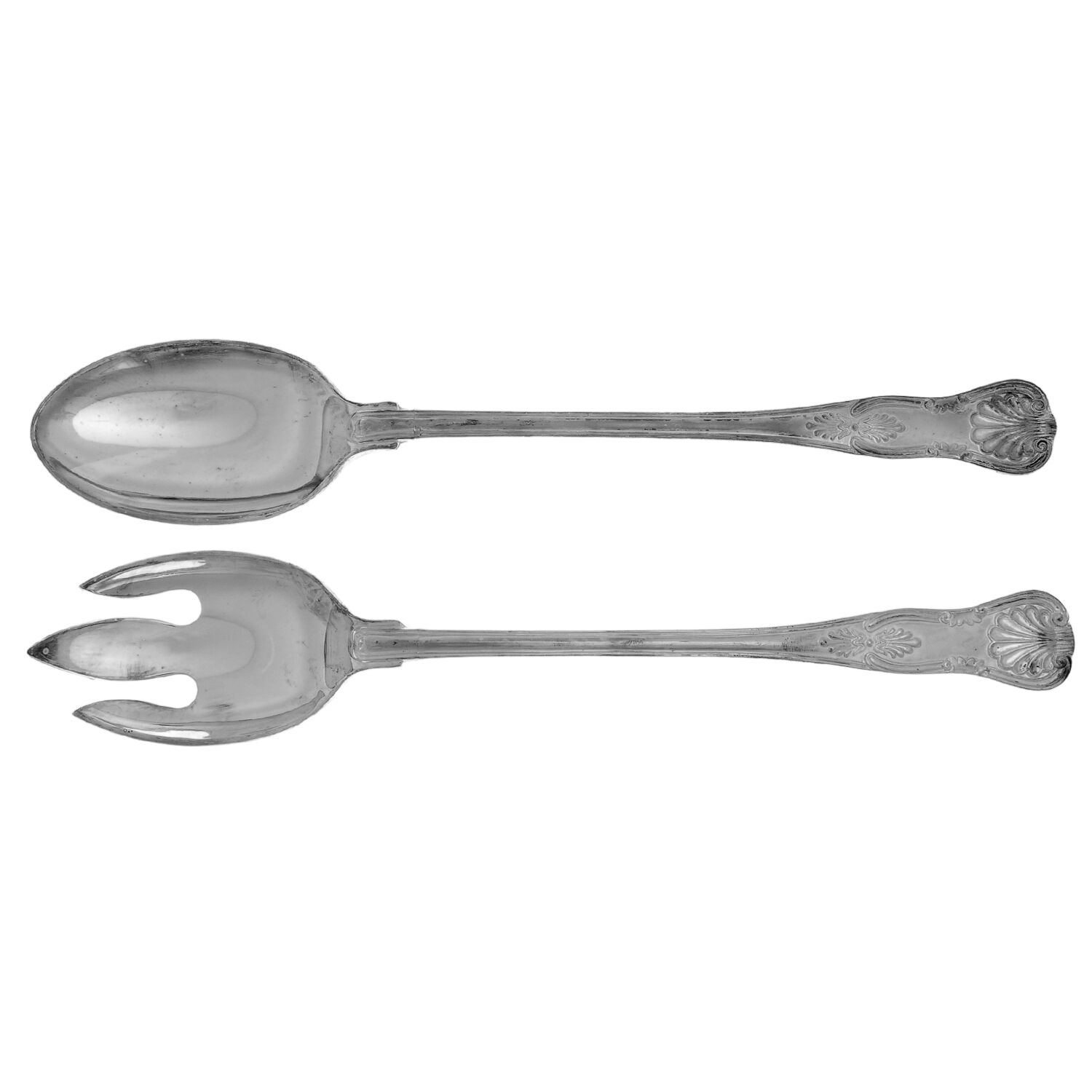GOI27 (Silverplate) Solid Serving Set by Godinger-1