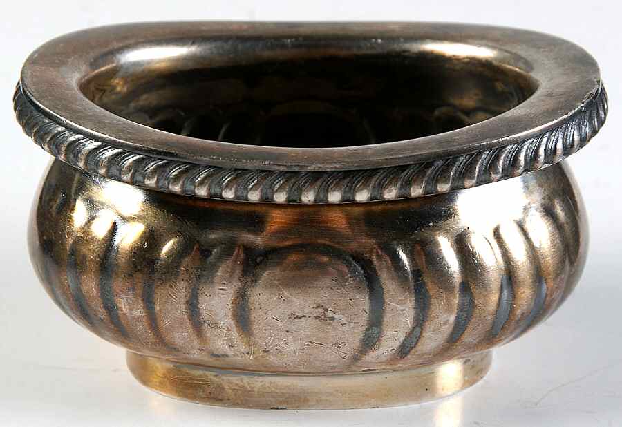 06776 (Silverplate, Hollowware) Silverplate Mini Open Sugar by Gorham Silver-1