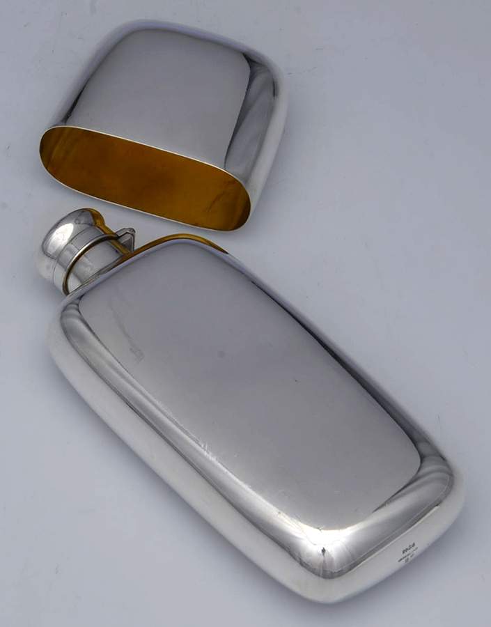 86 (Sterling, Hollowware) Flask by Gorham Silver-1