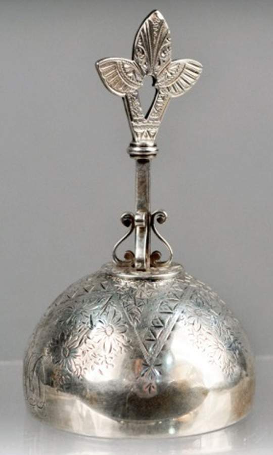 220 (Sterling, Hollowware) Bell by George W Shiebler-1