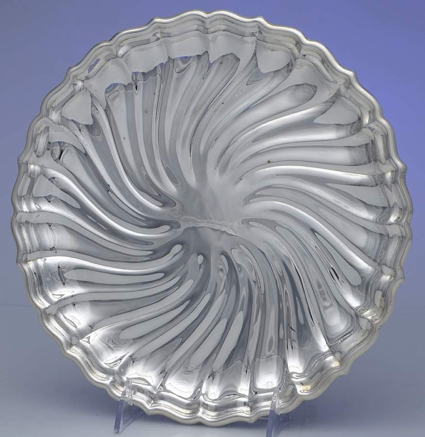 YC1881 (Silverplate, Hollowware) 10" Round Tray by Gorham Silver-1