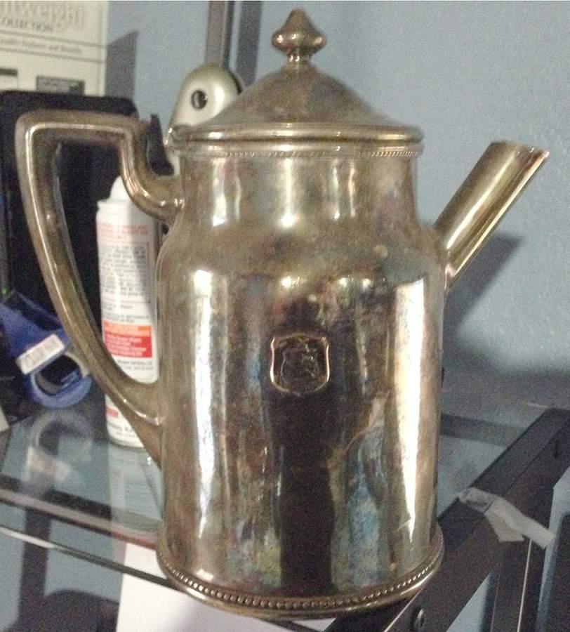 011961 (Silverplate, Hollowware) Silverplate Coffee Pot by Gorham Silver-1