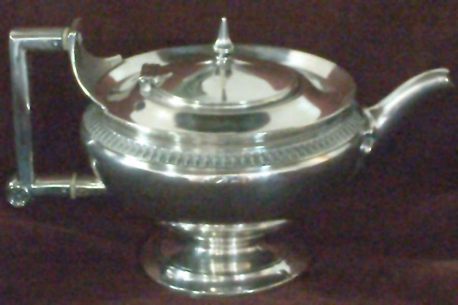 0180 (Silverplate, Hollowware) Teapot by Gorham Silver-1
