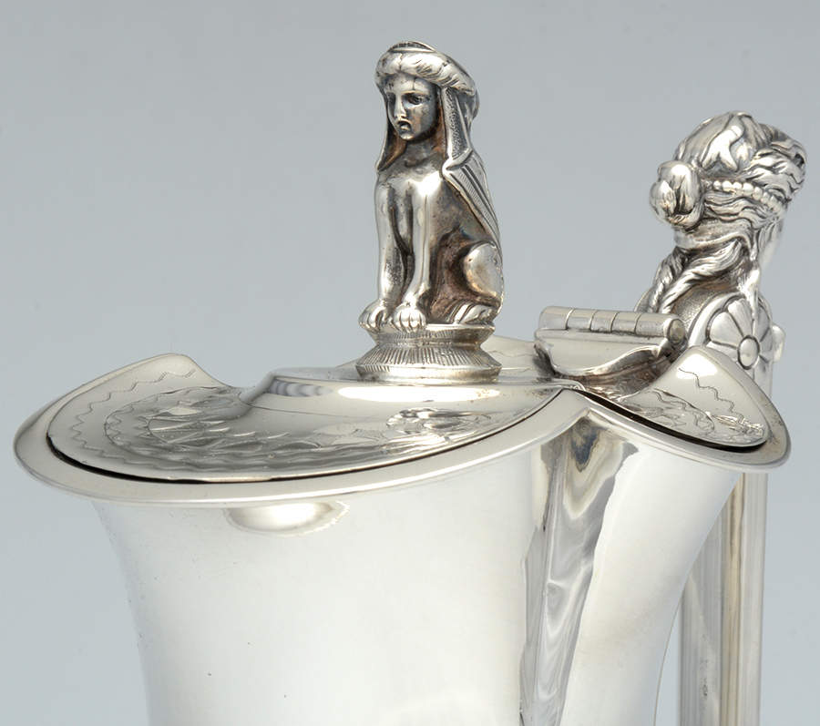 Medallion (Coin, Hollowware) Demi Coffee Pot by Gorham Silver-3