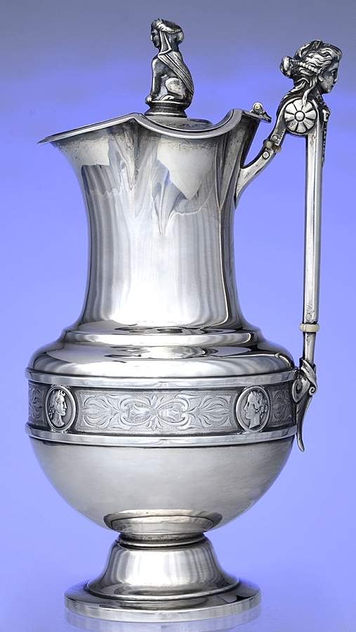 Medallion (Coin, Hollowware) Demi Coffee Pot by Gorham Silver-1
