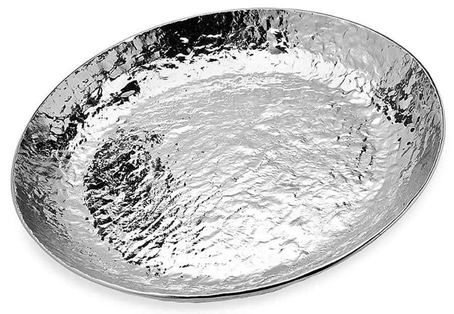 Lava (Aluminum, Hollowware) 15" Round Platter by Godinger-1