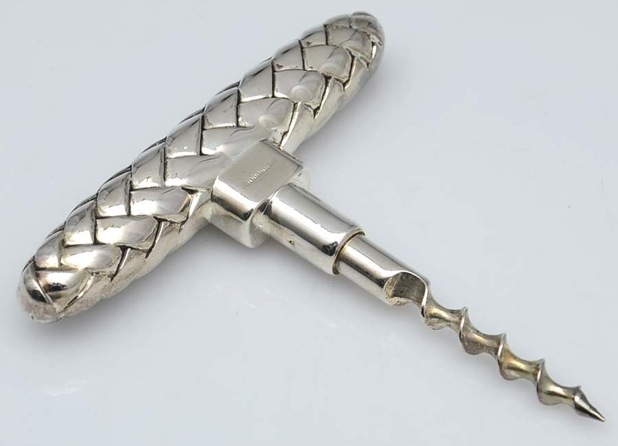 Weave (Silverplate, Hollowware) Corkscrew by Godinger-1