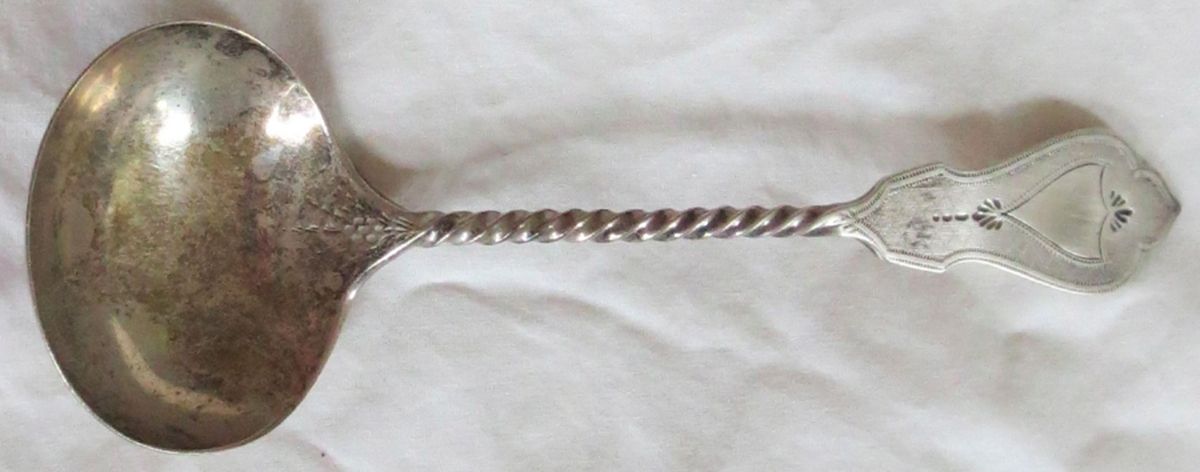 G4W2 (Sterling) Solid Gravy Ladle by Gale & Willis-1