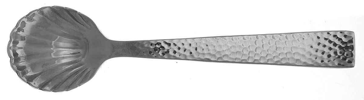Castello (Stainless) Sugar Shell Spoon by Godinger-1