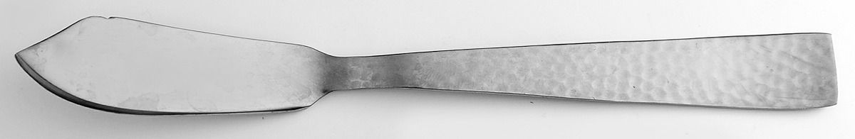 Castello (Stainless) Flat Handle Master Butter Knife by Godinger-1