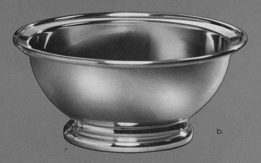 Olde Newport (Pewter, Hollowware) 7" Round Bowl by Gorham Silver-1