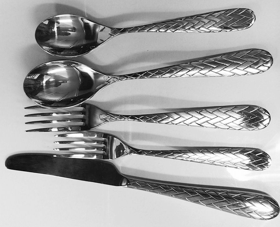 Global Weave (Stainless) Teaspoon by Gibson-1