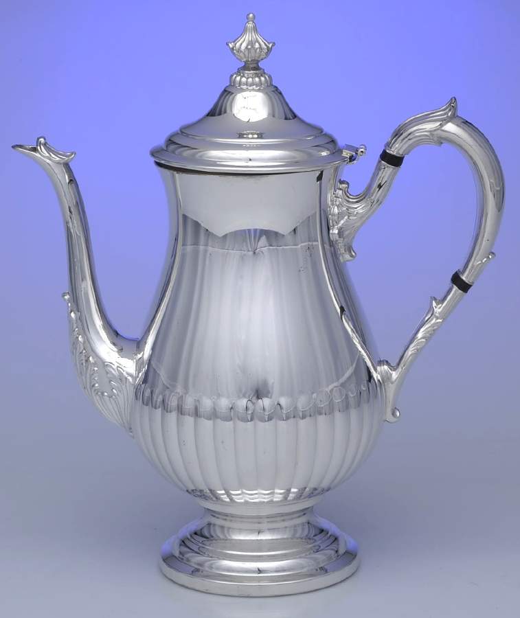 Yb601 (Silverplate, Hollowware) Silverplate Coffee Pot by Gorham Silver-1