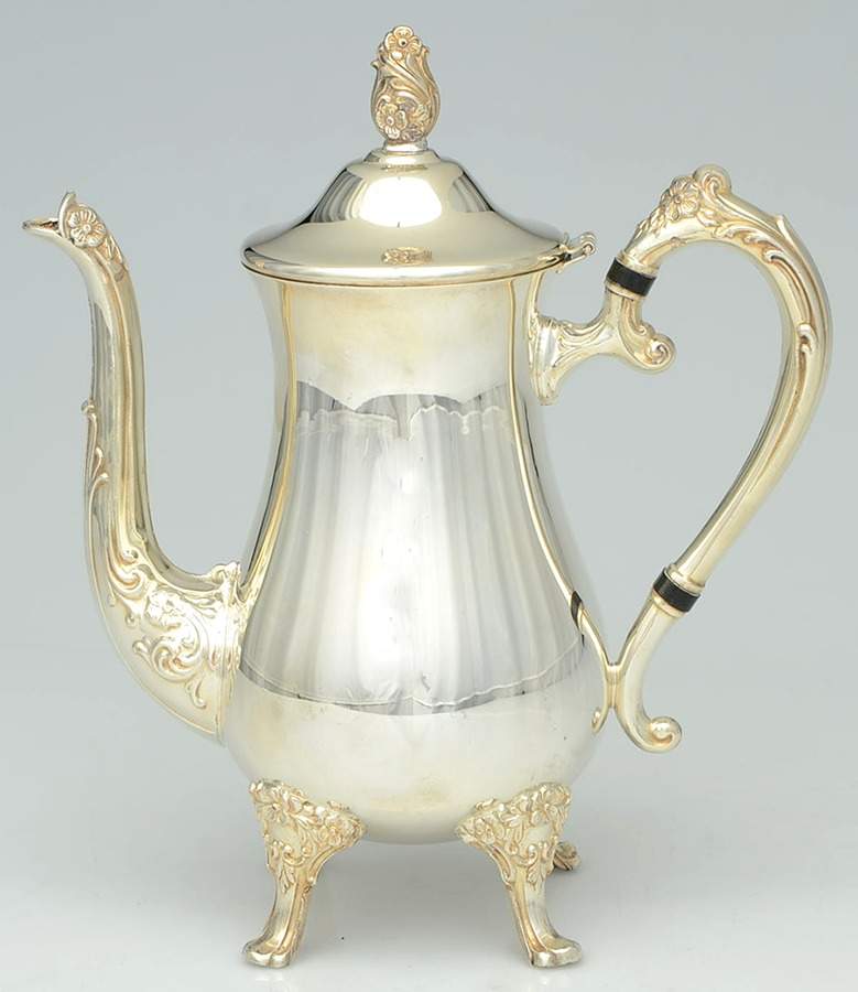 GS152 (Silverplate, Hollowware) Teapot by Gorham Silver-1
