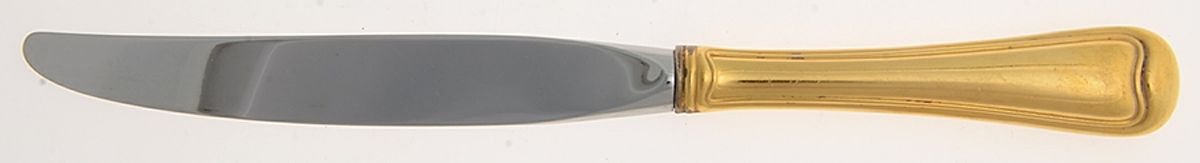 Old French-Gold Vermeil (Sterling) Modern Hollow Knife by Gorham Silver-1