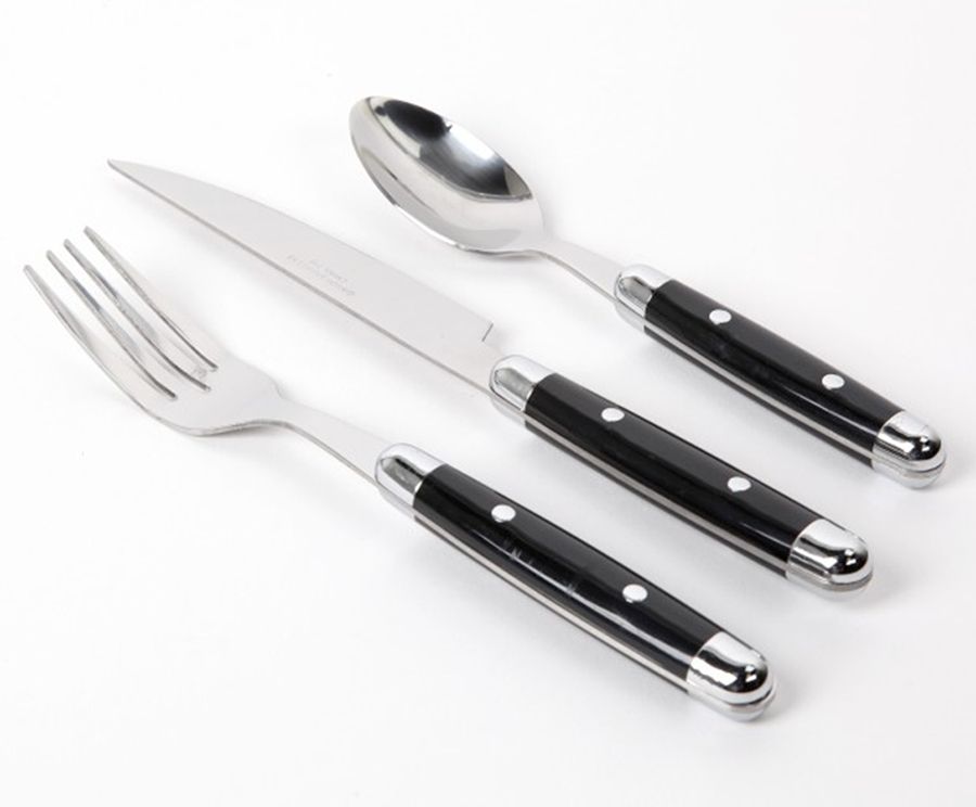 Stanza-Black (Stainless) Fork by Gibson-1