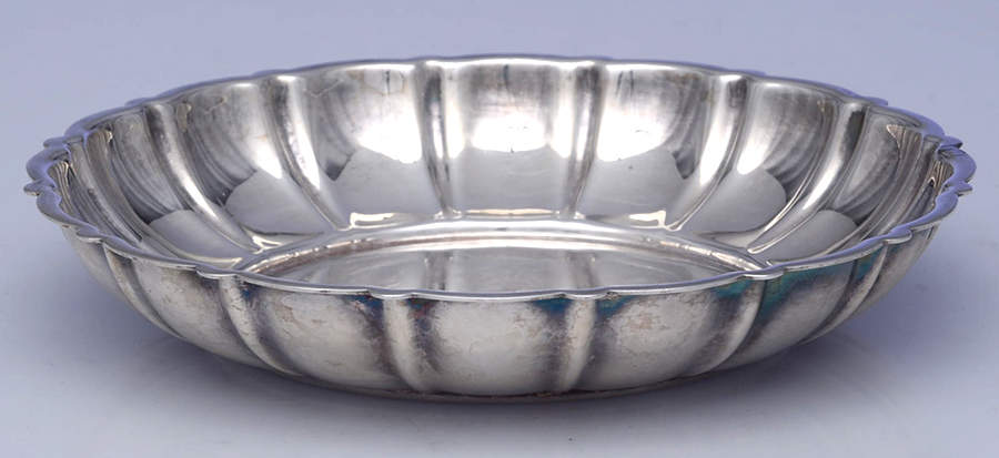 YC643 (Silverplate, Hollowware) 6" Round All Purpose Dish by Gorham Silver-1