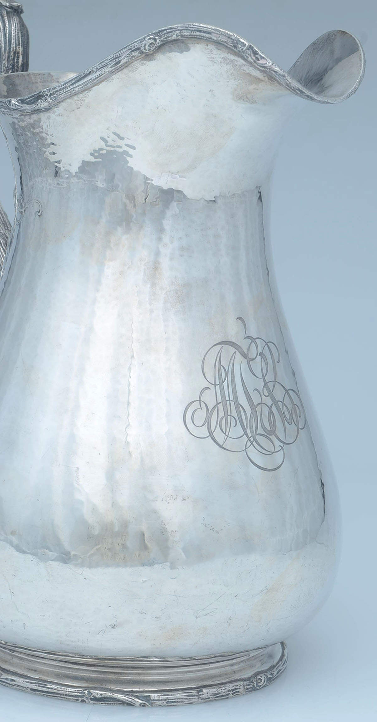 A6797 (Sterling, Hollowware) Sterling Water Pitcher by Gorham Silver-5