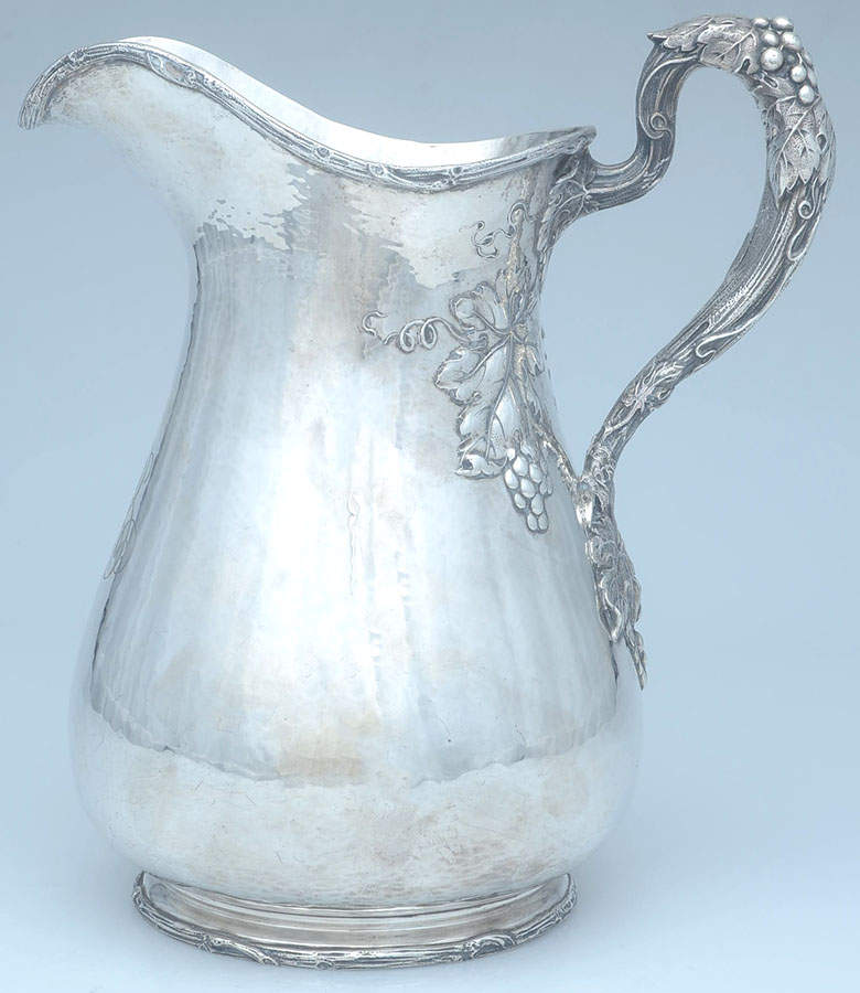 A6797 (Sterling, Hollowware) Sterling Water Pitcher by Gorham Silver-1
