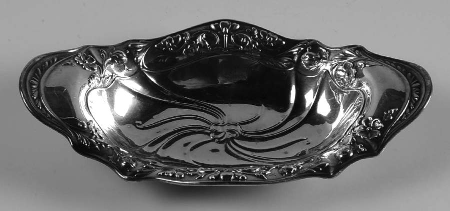 A2714 (Sterling, Hollowware) Sterling Bon Bon Bowl by Gorham Silver-1