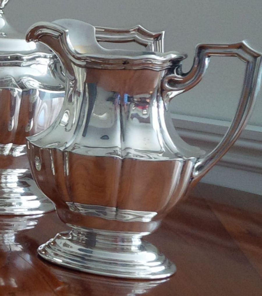 A6701 (Sterling, Hollowware) Creamer by Gorham Silver-1