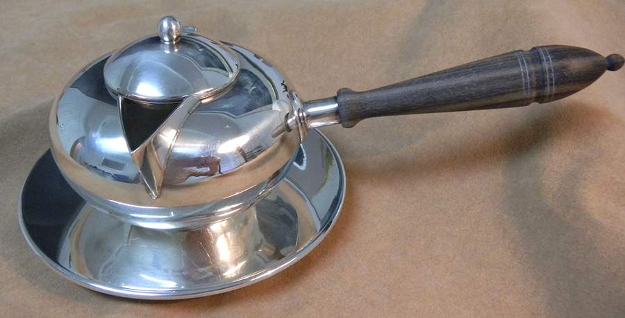 302 (Sterling, Hollowware) Brandy Warmer by Georg Jensen Inc USA-1