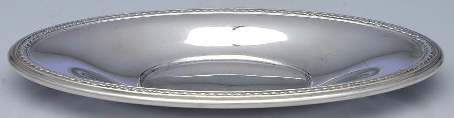 Y30 (Silverplate, Hollowware) Underplate for Gravy Boat by Gorham Silver-1