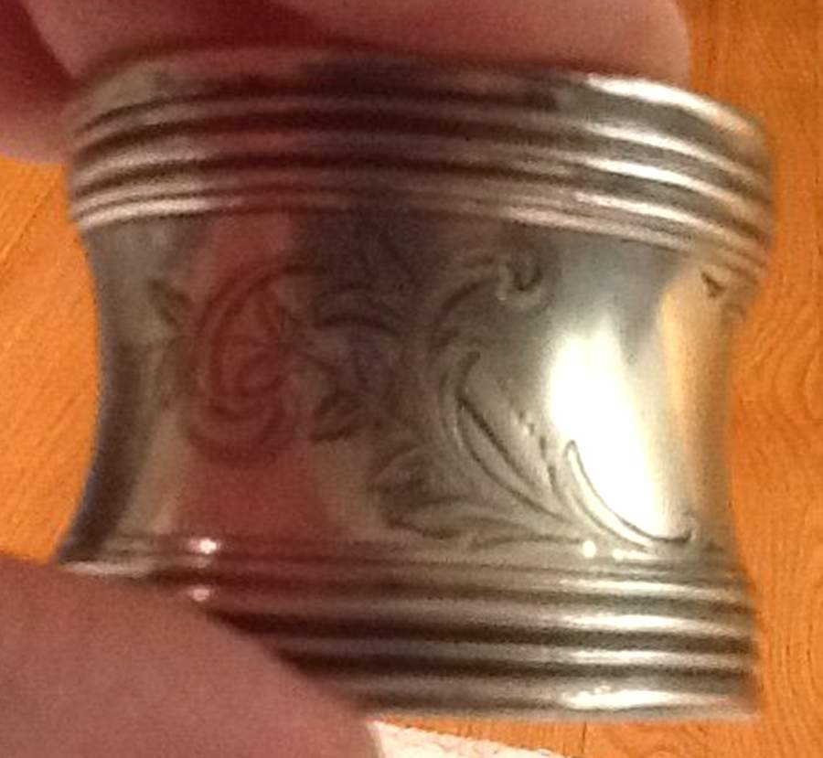 B3839 (Sterling, Hollowware) Napkin Ring by Gorham Silver-1