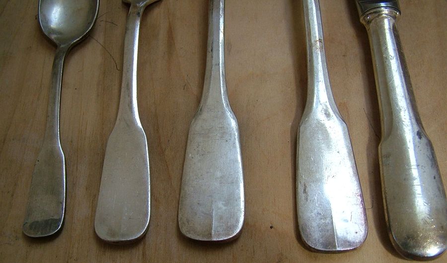 Lutece (Silverplate) Fork by Guy Degrenne-1