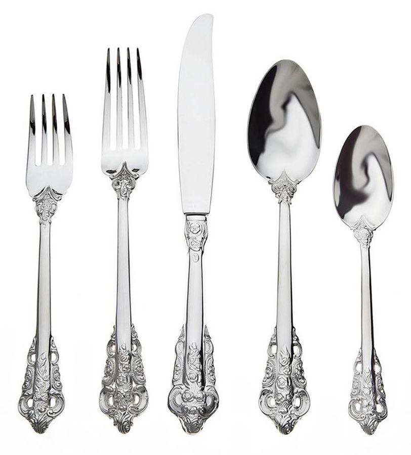 20th Century Baroque (Stainless) Fork by Godinger-1