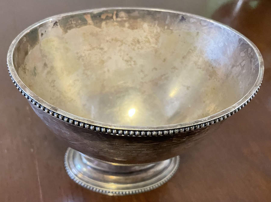 01150 (Silverplate, Hollowware) Waste Bowl by Gorham Silver-1