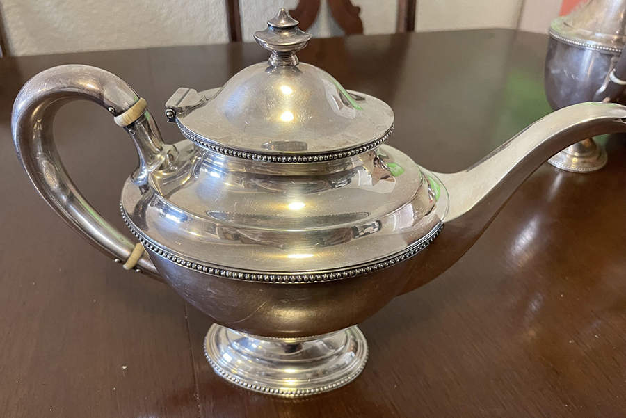 01150 (Silverplate, Hollowware) Teapot by Gorham Silver-1