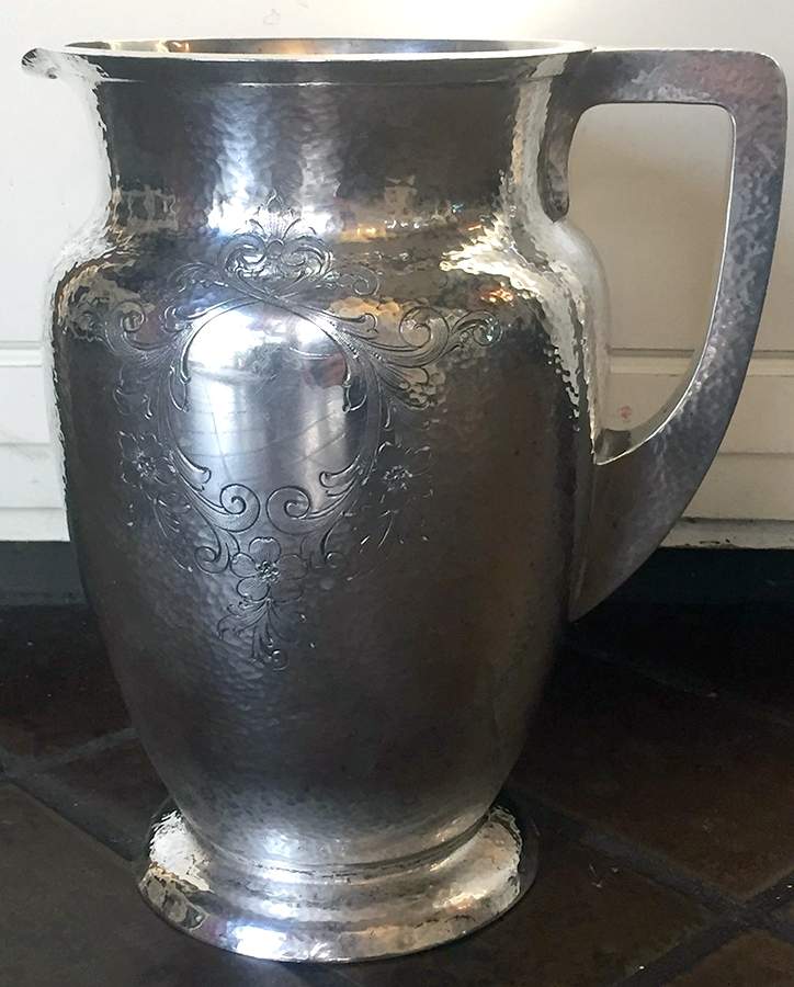 5676A (Sterling, Hollowware) Sterling Water Pitcher by Gorham Silver-1
