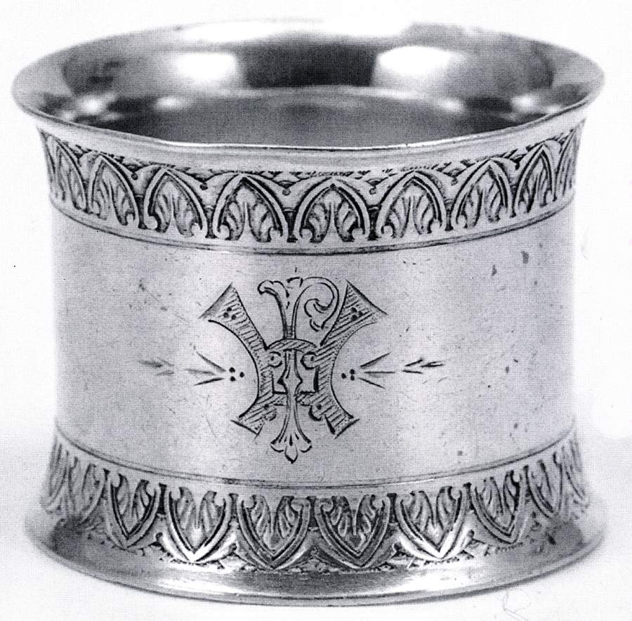 1505 (Sterling, Hollowware) Napkin Ring by Gorham Silver-1