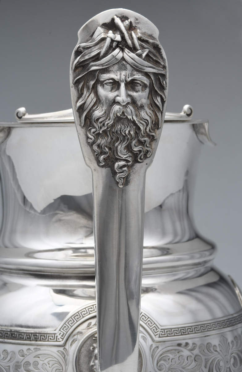Medallion (Sterling, Coin, Hollowware) 96 Oz Pitcher by Gorham Silver-3
