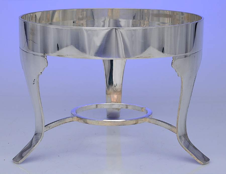 0630 (Silverplate, Hollowware) Stand for Chafing Dish by Gorham Silver-1